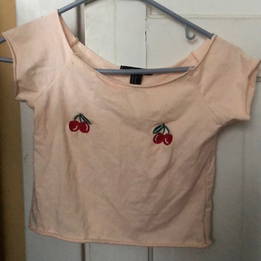 Cherry crop top